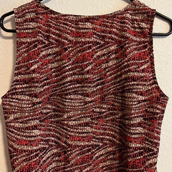 RED chico's tank top size 1 - Picture 3 of 5